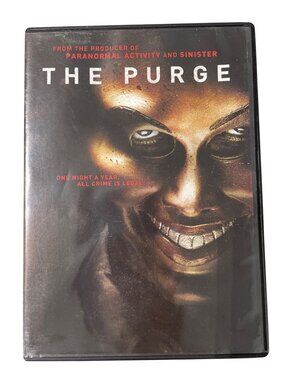 The Purge DVD 2013 Action Horror Movie Slipcover Ethan Hawke Universal Studios